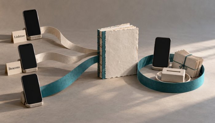 Linktree ці Beacons: адна спасылка можа стаць дарагой крамай
