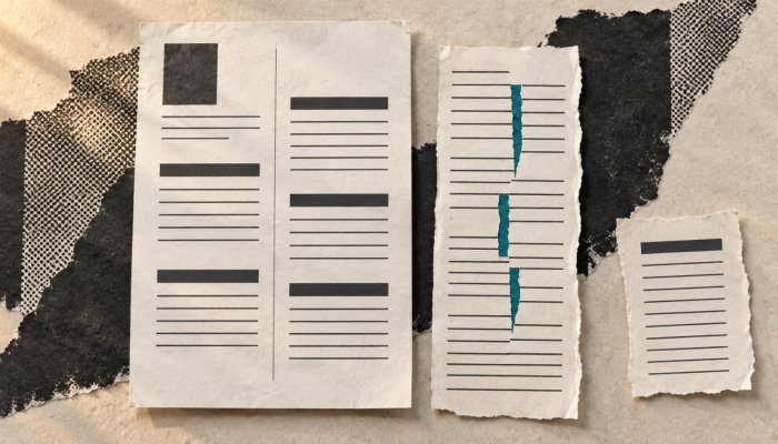 CV-ja me dy kolona ruan fjalët, por ATS-ja ua ngatërron rendin