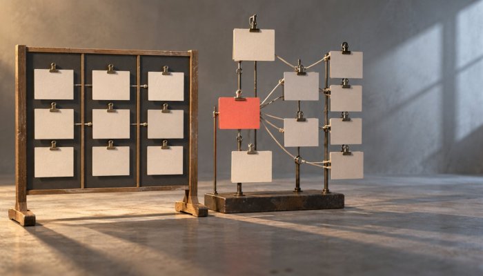 Trello یا ClickUp؛ سادگی تا وقتی می‌بَرد که وابستگی کارها شروع شود