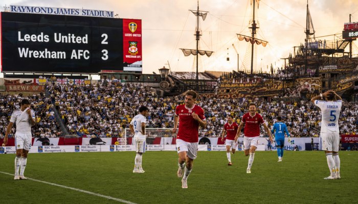 Leeds vs Wrexham: Red Dragons Win 3-2 in Tampa Pre-Season Friendly