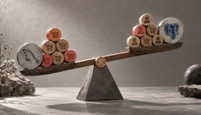 PostgreSQL eller MySQL: Belastningen afgør, hvilken der er hurtigst