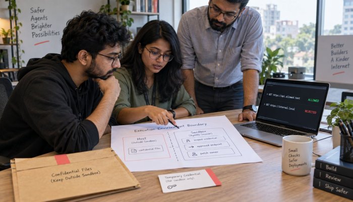 Agents API sandbox বাছাই: managed সুবিধার আগে secret ও network boundary মাপুন
