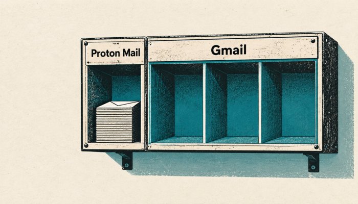 Proton Mail apo Gmail: privatësia kushton hapësirë dhe integrime