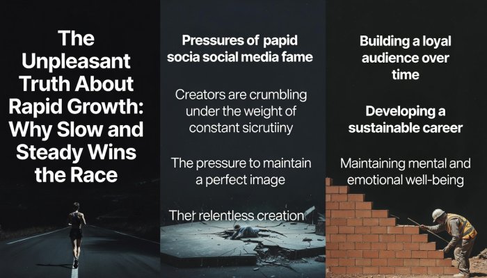 The Unpleasant Truth About Rapid Growth: Why Slow and Steady Wins the Race