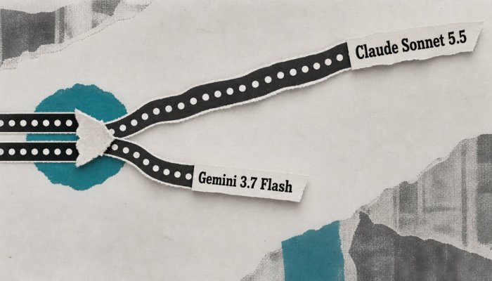 Claude Sonnet ali Gemini Flash: hitrost in cena obrneta izbiro API-ja