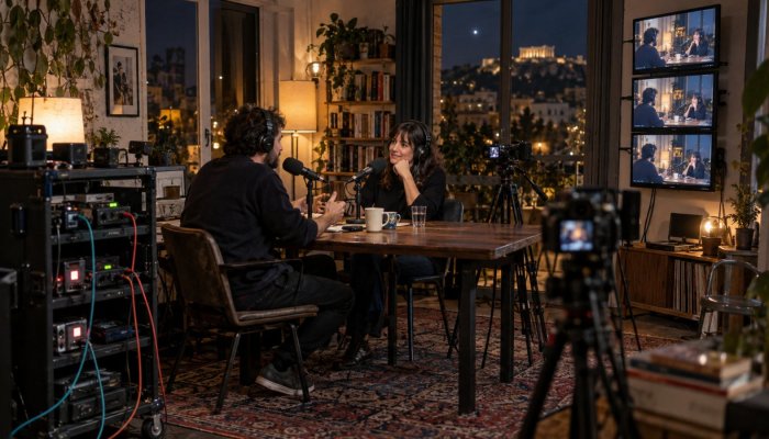 Riverside ή StreamYard: το μοντάζ και το live ζητούν άλλο στούντιο