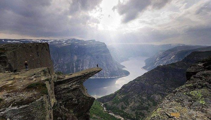 Earth: The Pale Blue Dot - Trolltunga