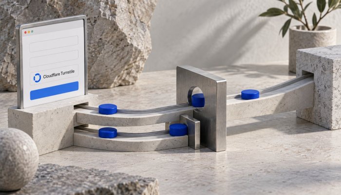Turnstile را کامل نصب کنید؛ ویجت بدون Siteverify محافظت نمیکند