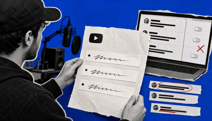 Règles de chaîne YouTube : trois consignes visibles, mais aucune modération automatique