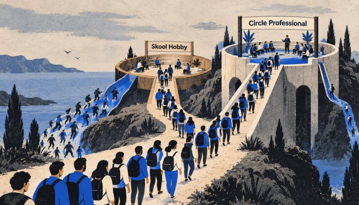 Circle ή Skool: το φθηνό πλάνο των $9 γίνεται προμήθεια 10%