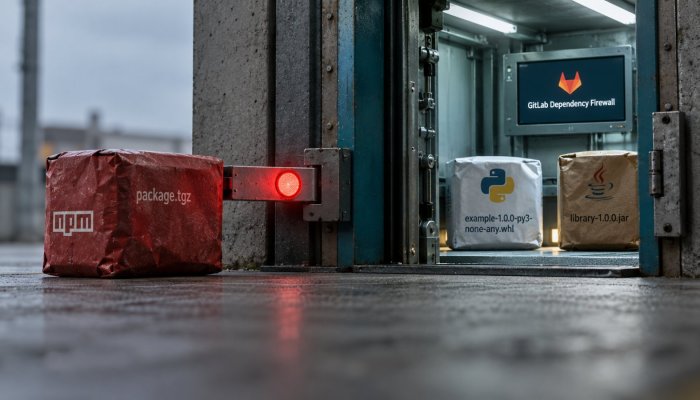 GitLab بستهٔ پرخطر را پیش از Build میبندد؛ Firewall هنوز دسترسی زودهنگام است