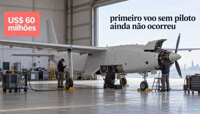 Poseidon capta US$ 60 milhões — o primeiro voo sem piloto ainda não ocorreu
