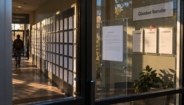 Glassdoor lætur störfin finna umsækjandann — magnleitinni er hafnað