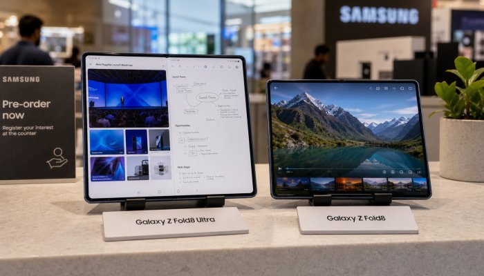 samsung fold 8: भारत में Galaxy Z Fold8 और Fold8 Ultra की ताज़ा खबर