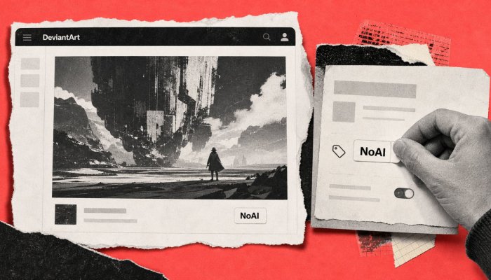 DeviantArt face à l’IA : le label NoAI interdit, mais ne verrouille rien