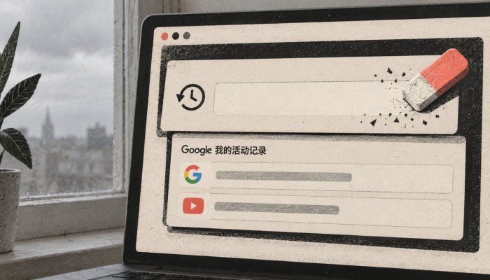 删了Chrome历史还不够：Google活动记录要单独清理