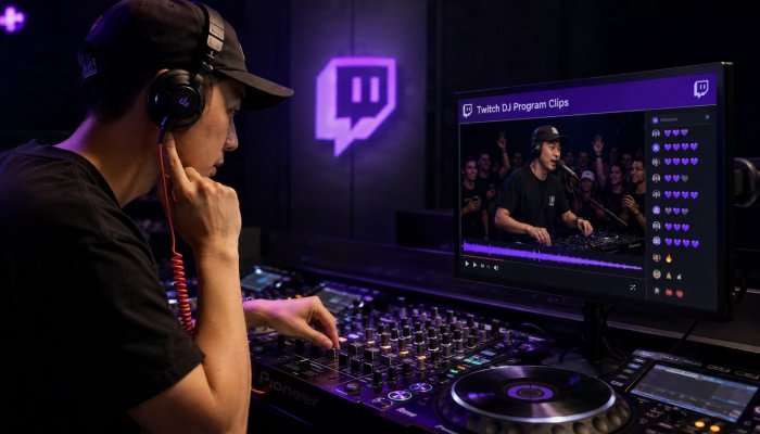 Twitch DJ도 Clips를 쓸 수 있다, 음악이 남는지는 답이 없다