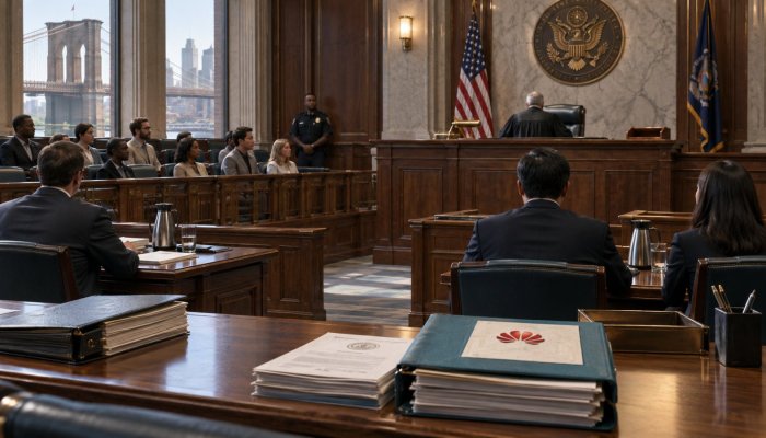 Huawei کا آٹھ سال پرانا مقدمہ trial میں، الزامات ابھی فیصلہ نہیں