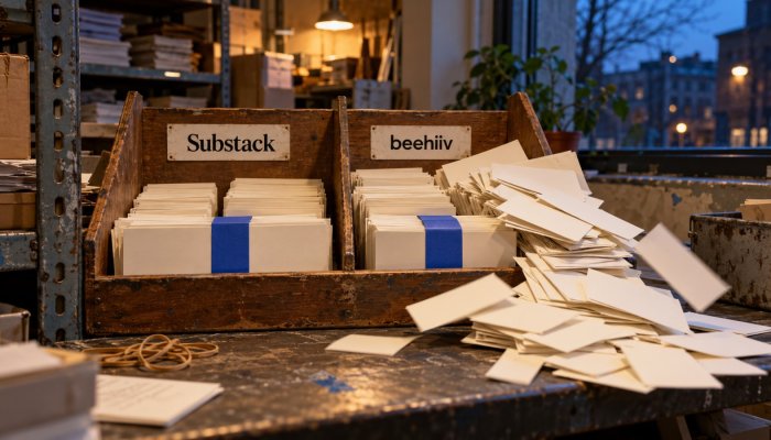 Substack или beehiiv: 590 долари приход ја превртуваат сметката