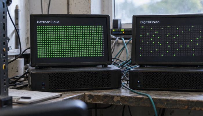 DigitalOcean или Hetzner: 1.200 тестови ја рушат едноставната цена