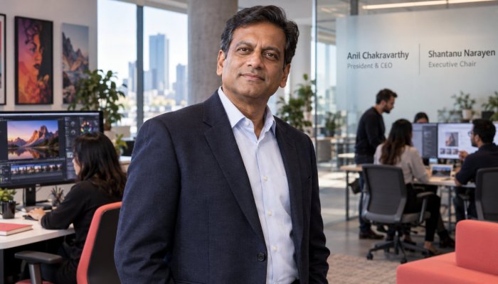 Adobe macht Chakravarthy zum CEO – der KI-Druck entscheidet seine Agenda