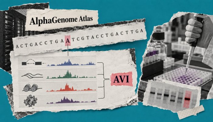 AlphaGenome يرسم 9 مليارات طفرة، لكنه لا يشخّص المرضى