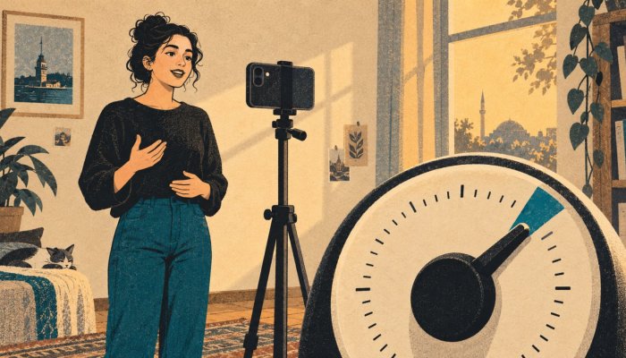 Tek yönlü video mülakatta ikinci şans yok: Cevabı süreye göre kurun