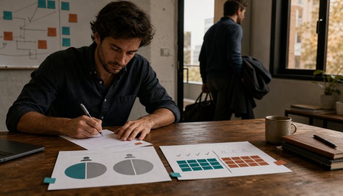 Repartir la empresa al 50% no resuelve qué pasa si un socio se marcha