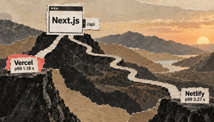 Vercel أم Netlify؟ زمن p99 المنشور بلغ 1.18 مقابل 3.27 ثانية