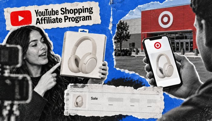 YouTube affiliate tag کا retailer خود چنے گا—کمیشن کا حساب ابھی مبہم ہے