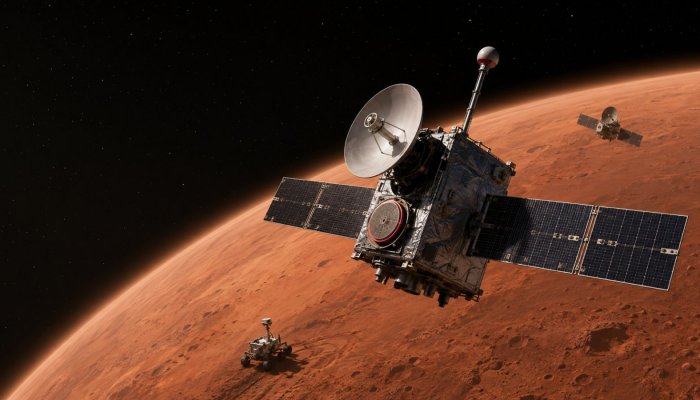 Blue Origin llevará una red a Marte: el contrato alcanza 700 millones