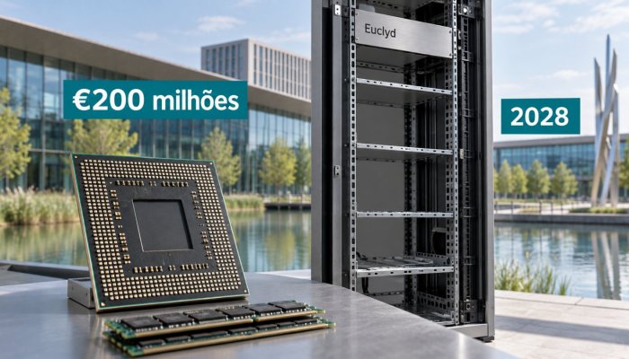 Euclyd capta €200 mi — o primeiro chip comercial fica para 2028