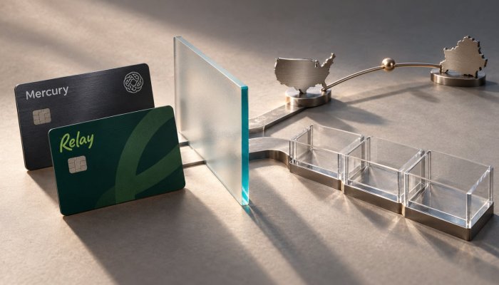 Mercury ці Relay для LLC: бясплатны рахунак вырашае не ўсё