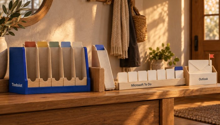 Todoist sau Microsoft To Do: gratuitatea se oprește la proiectele complexe