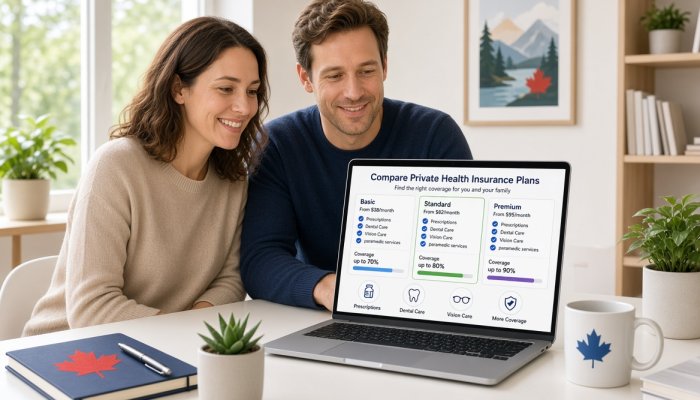 How Digital Comparison Tools Help Canadians Find Private Health Insurance That Fits Their Needs