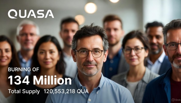 QUASA Burns 134 Million QUA Tokens in Strategic Deflationary Move