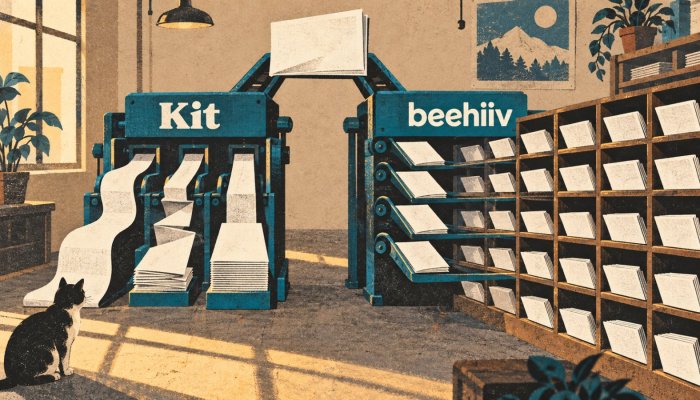 Kit还是beehiiv：0%抽成和自动化能力很难同时省钱