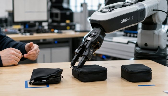 GEN-1.5 Learns From 12 Seconds—but Succeeds Only 59% on Average