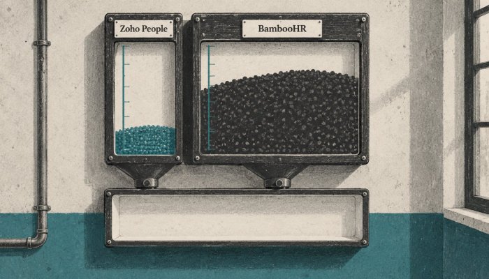 Zoho People أم BambooHR؟ السعر المعلن يصطدم بالإضافات