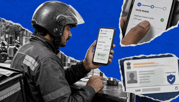 e-Shram पर गिग वर्कर पंजीकरण करें—UAN मिलने तक ये चरण जाँचें