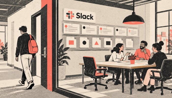Išėjote iš „Slack“, bet žinutės ir failai liko darbo erdvėje