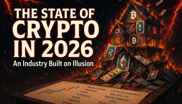 The State of the Cryptocurrency Industry in 2026: An Industry Built on Illusion. Research Report