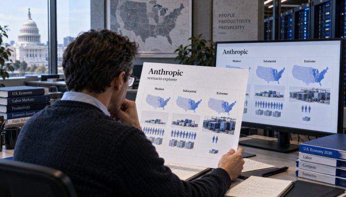 GDPが32.4％増えても知識職の賃金は下落、Anthropicの極端シナリオ