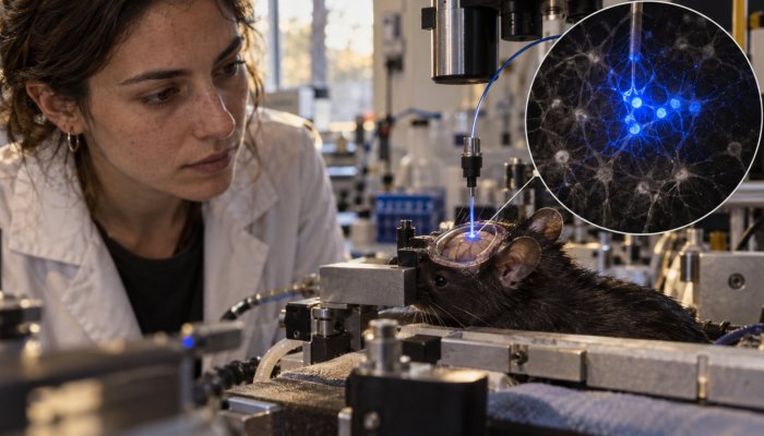 Nobel all’optogenetica: la luce accende e spegne singoli neuroni