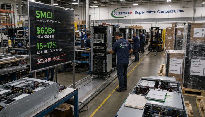 SMCI Stock Reacts to $60 Billion AI Server Backlog Update