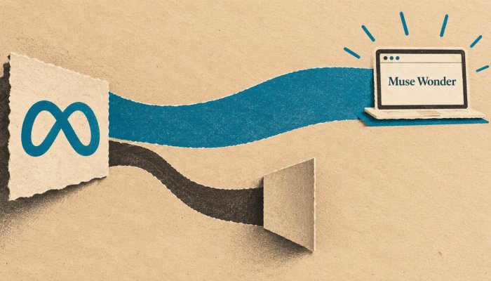 Meta lance Muse Wonder, son modèle de pointe reste scindé en deux accès
