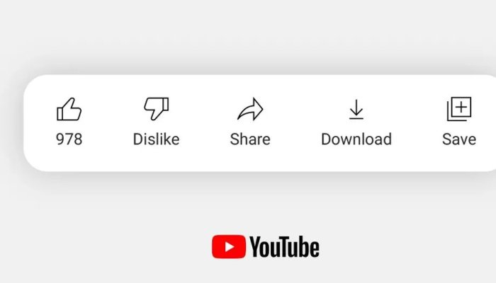 Дизлайки YouTube