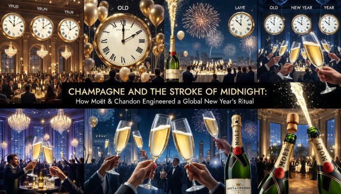 Champagne and the Stroke of Midnight: How Moët & Chandon Engineered a Global New Year's Ritual