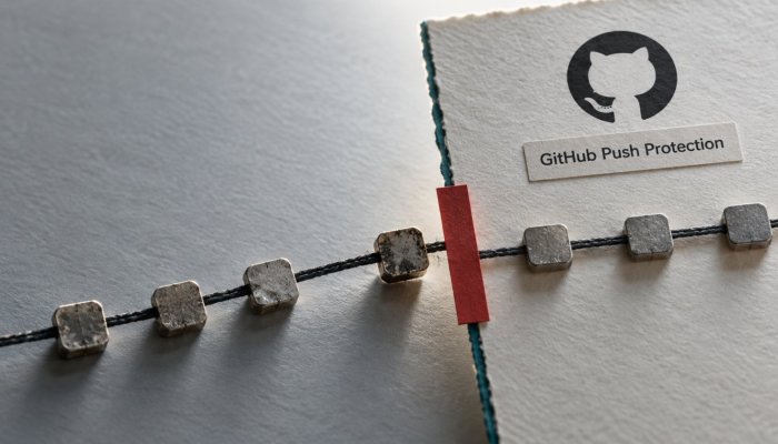 Bloqueie segredos antes do commit — o Push Protection evita a rotação