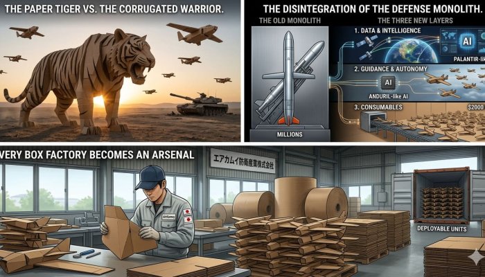 The Cardboard Army: Why the "Paper Tiger" Metaphor Just Got Real